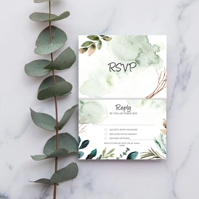  Wedding - Stationery - Printing - Rsvp - Sq