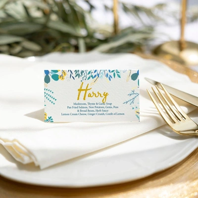  Wedding - Stationery - Printing - Place - Names - Personalised