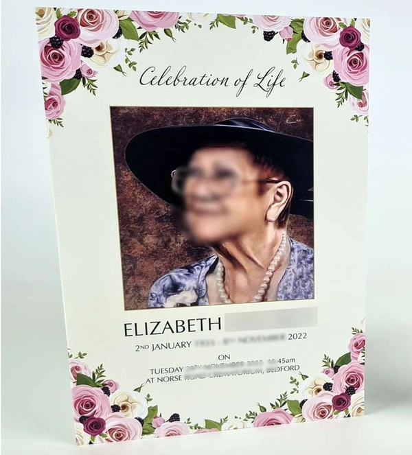  Funeral - Order - Of - Service - Printing - Bedford - Sq