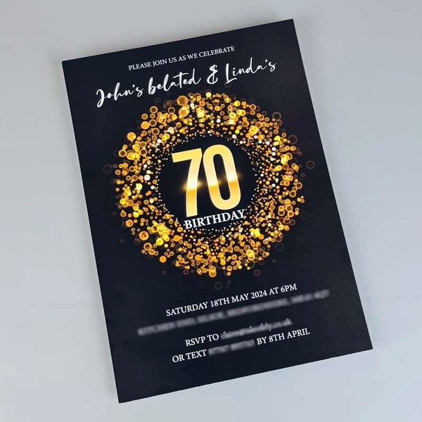  Party - Invitation - Printing - Bedford