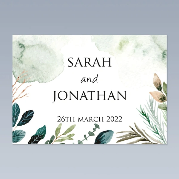  Wedding - Placemat - Printing - A3